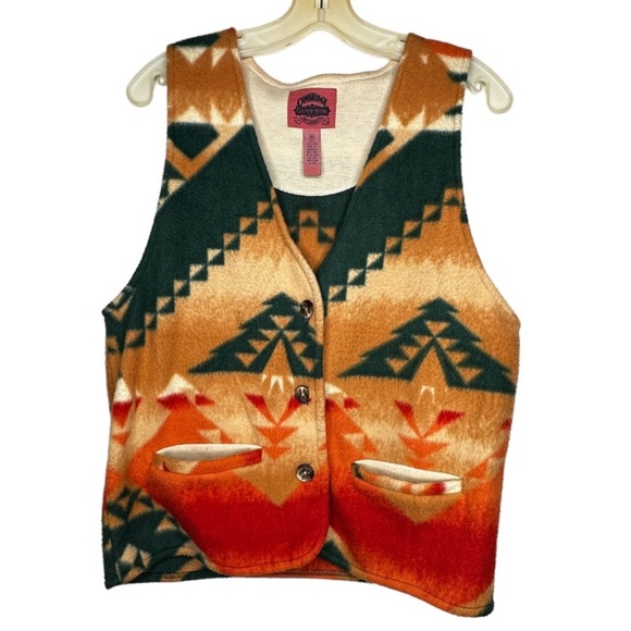 Vintage Cambridge Southwestern Vest - Picture 1 of 4